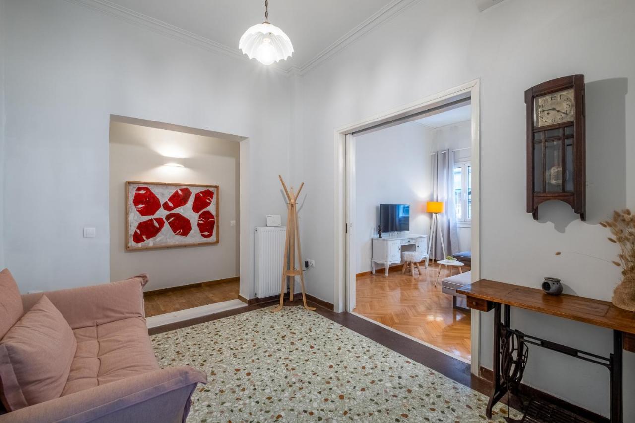 Central5 Boutique Apartments With Common Garden Next To Metro Athen Exterior foto