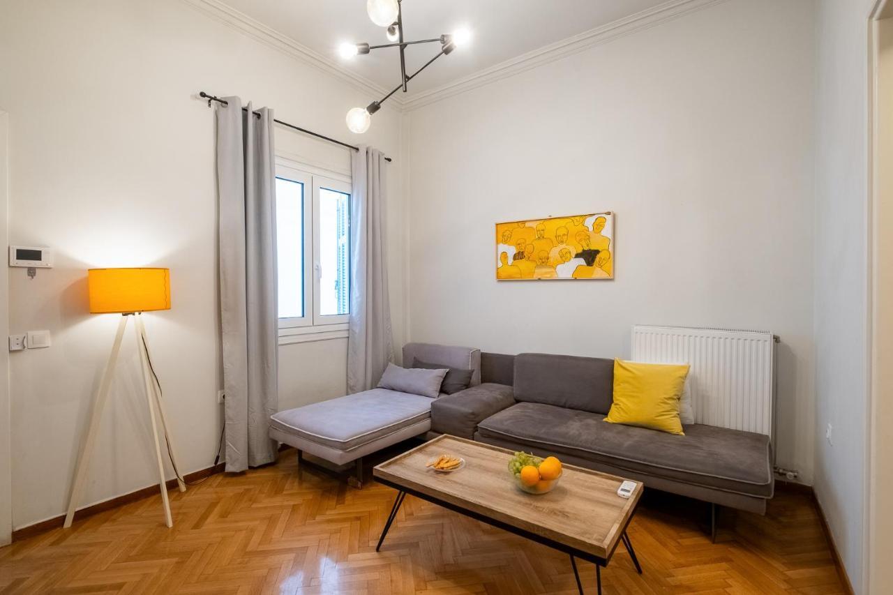 Central5 Boutique Apartments With Common Garden Next To Metro Athen Exterior foto