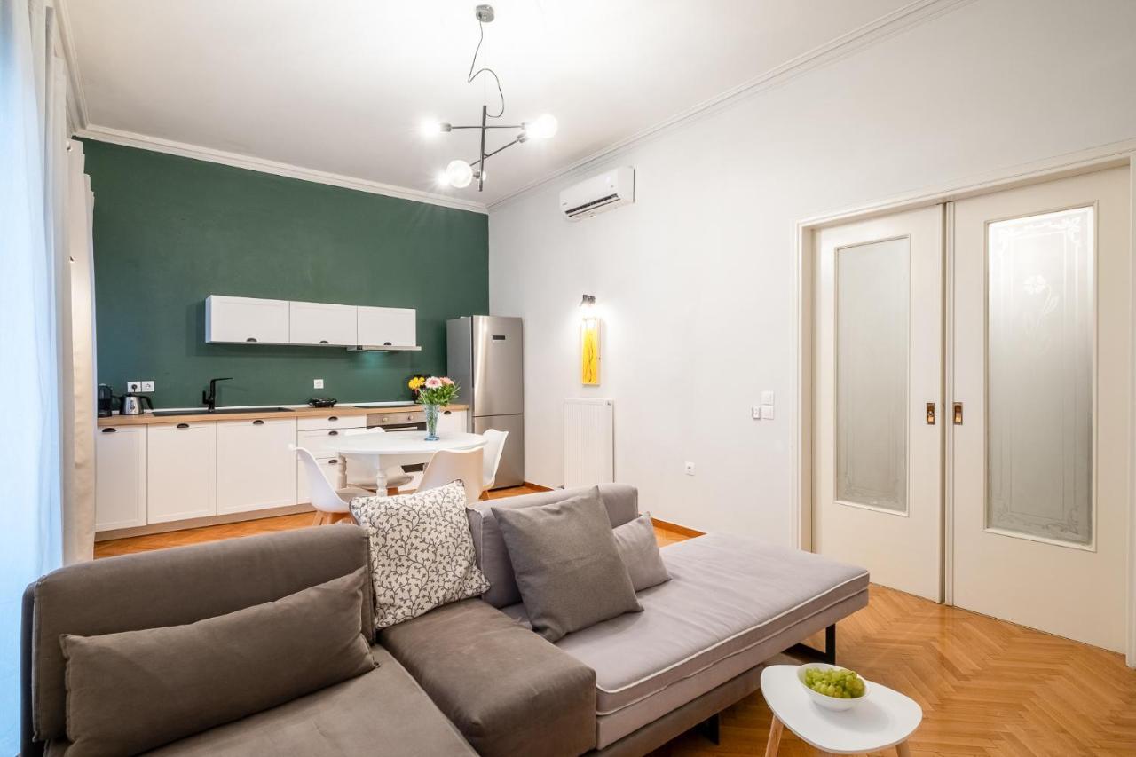Central5 Boutique Apartments With Common Garden Next To Metro Athen Exterior foto